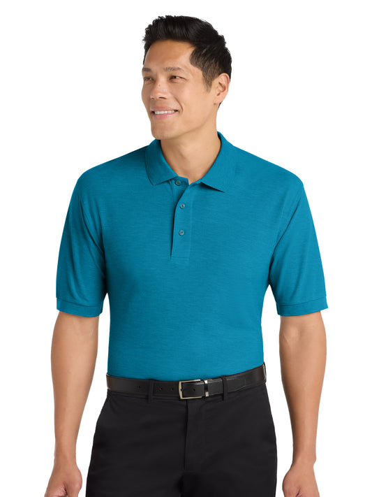 Men's Stretch Pique Polo - K500 - Turquoise