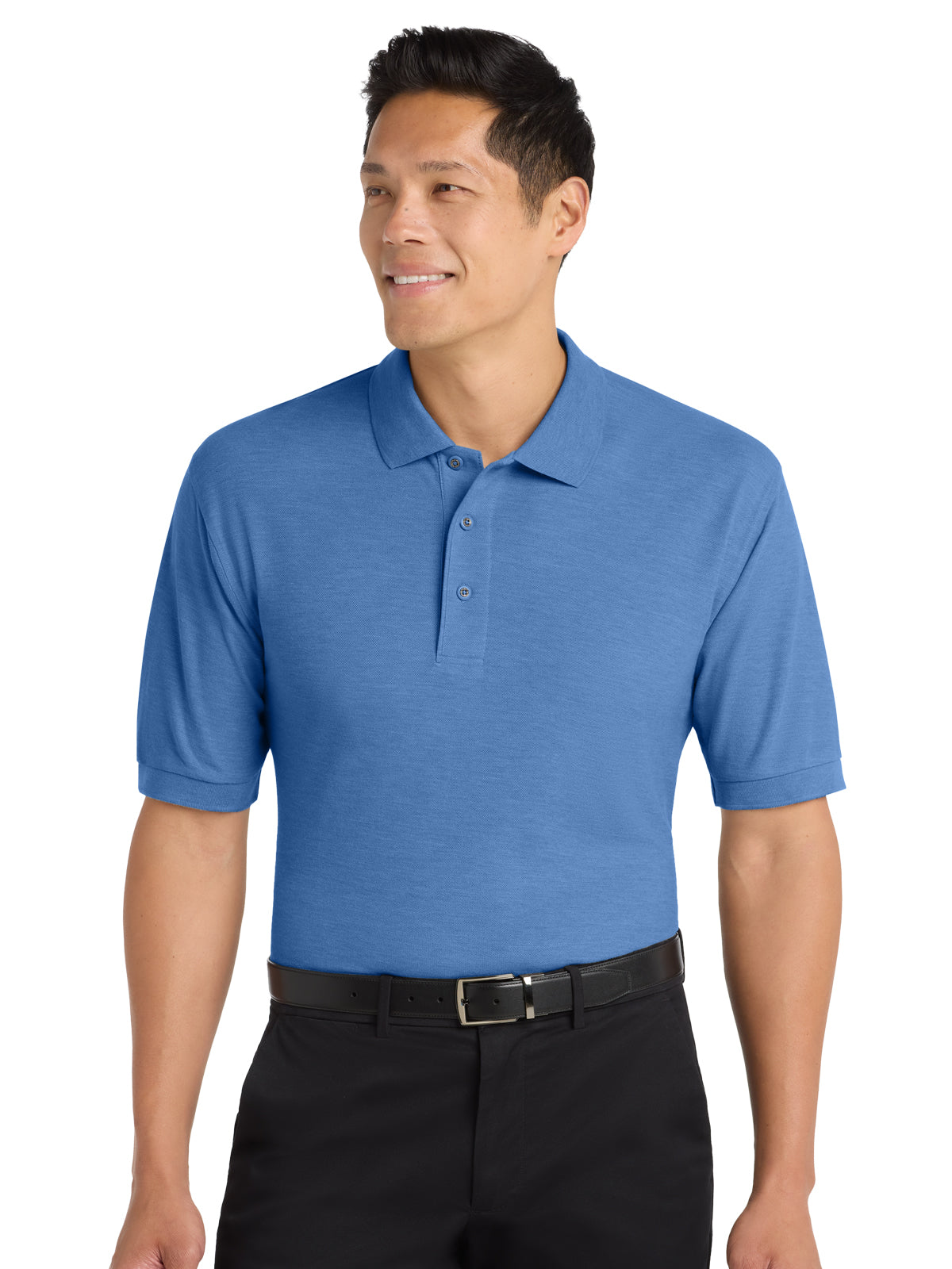 Men's Stretch Pique Polo - K500 - Ultramarine Blue