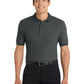 Men's Extended Size Silk Touch Polo - K500ES - Charcoal Heather Grey