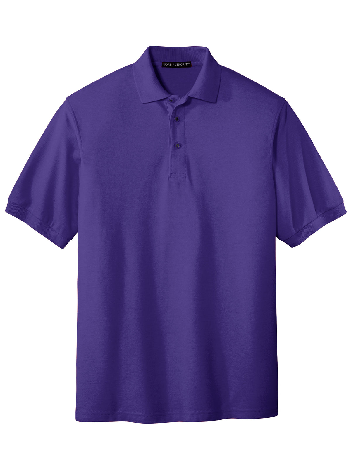 Men's Extended Size Silk Touch Polo - K500ES - Purple