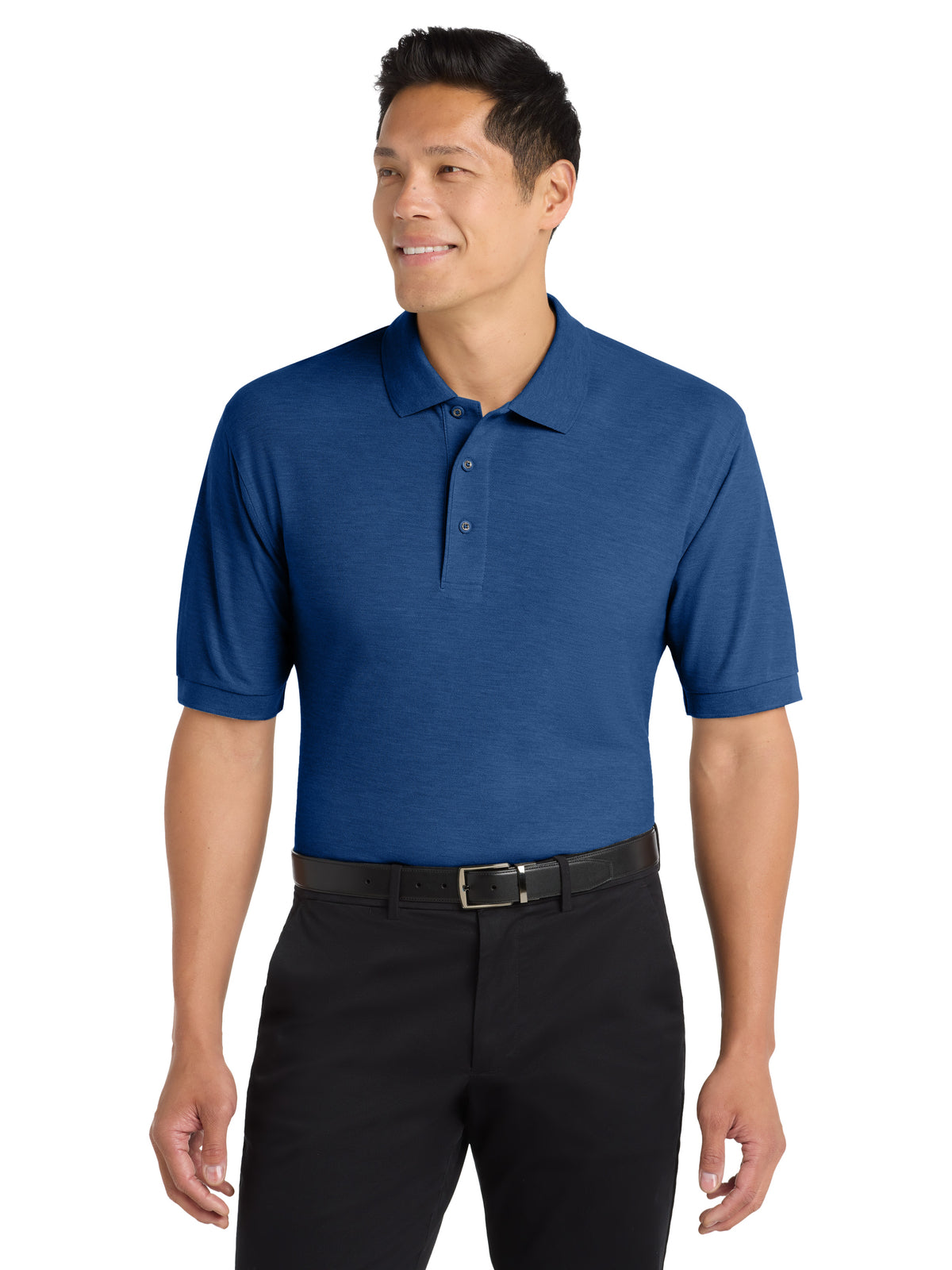 Men's Extended Size Silk Touch Polo - K500ES - Royal