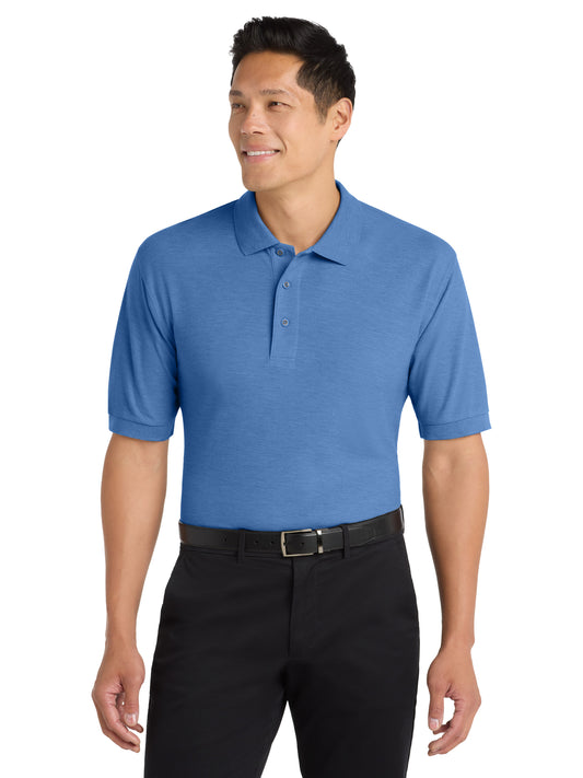 Men's Extended Size Silk Touch Polo - K500ES - Ultramarine Blue