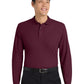 Men's Long Sleeve Polo - K500LS - Burgundy