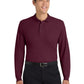 Men's Long Sleeve Polo - K500LS - Burgundy