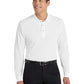 Men's Long Sleeve Polo - K500LS - White