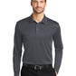Men's Pocketless Performance Long Sleeve Polo - K540LS - Steel Grey