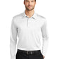 Men's Pocketless Performance Long Sleeve Polo - K540LS - White