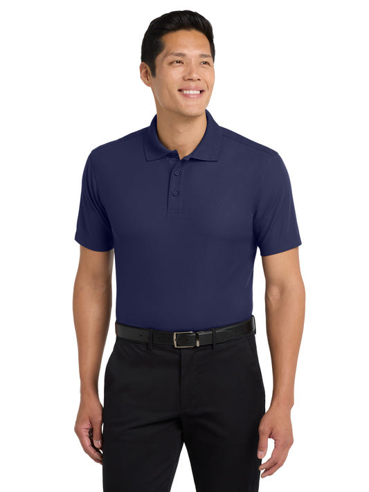 Men's Pocketless Dry Zone Grid Polo - K572 - True Navy