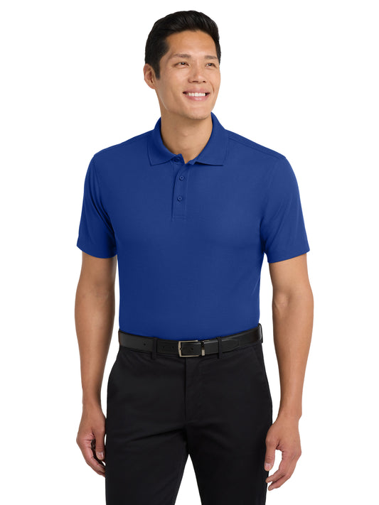 Men's Pocketless Dry Zone Grid Polo - K572 - True Royal
