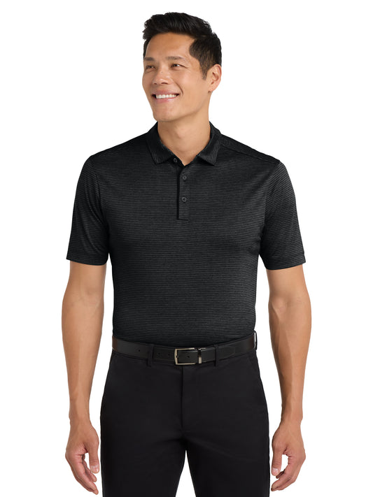 Men's Eclipse Stretch Polo - K587 - Deep Black