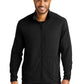Men's 2-Pocket Stretch Fleece Full-Zip Jacket - K595 - Black