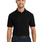 Men's Pocketless EZPerfomance Pique Polo - K600 - Black