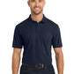 Men's Pocketless EZPerfomance Pique Polo - K600 - Navy
