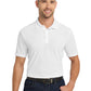 Men's Pocketless EZPerfomance Pique Polo - K600 - White