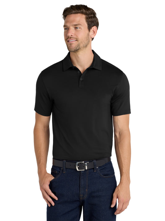 Men's City Stretch Polo - K682 - Black