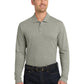 Men's EZCotton Long Sleeve Polo - K8000LS - Oxford Heather