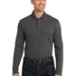 Men's EZCotton Long Sleeve Polo - K8000LS - Sterling Grey