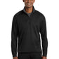 Men's Vertical Texture 1/4-Zip Sweatshirt - K805 - Black/Iron Grey