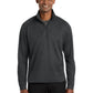 Men's Vertical Texture 1/4-Zip Sweatshirt - K805 - Iron Grey/Black