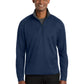 Men's Vertical Texture 1/4-Zip Sweatshirt - K805 - Regatta Blue/Iron Grey