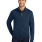 Men's Full Zip Jacket - K809 - Estate Blue Heather/Charcoal Heather