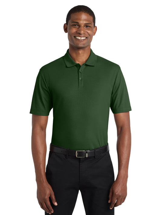 Men's Short Sleeve Polo - K810 - Dark Green