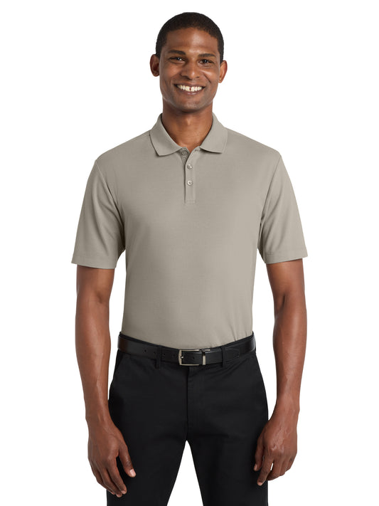 Men's Short Sleeve Polo - K810 - Gusty Grey