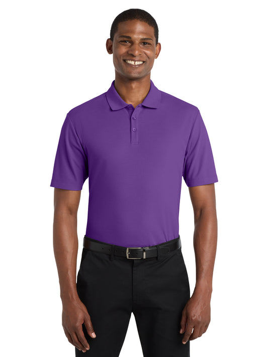 Men's Short Sleeve Polo - K810 - Purple