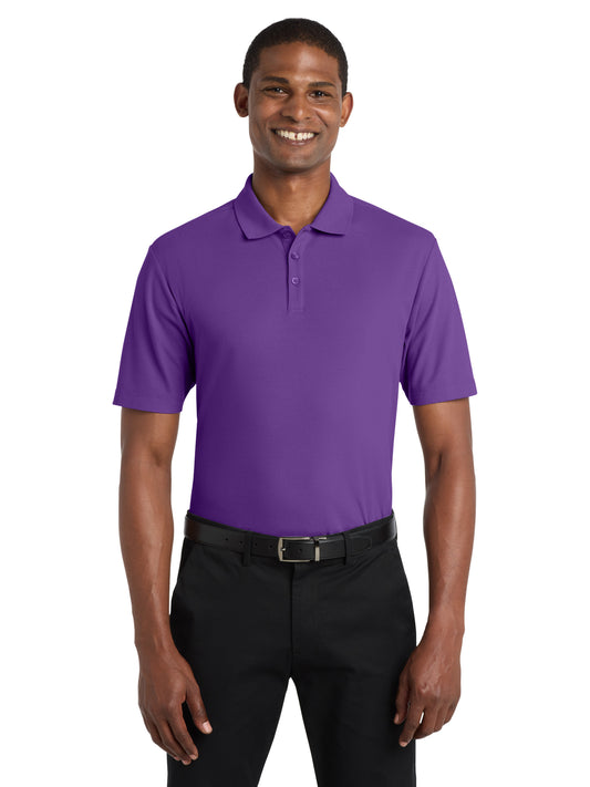 Men's Short Sleeve Polo - K810 - Purple
