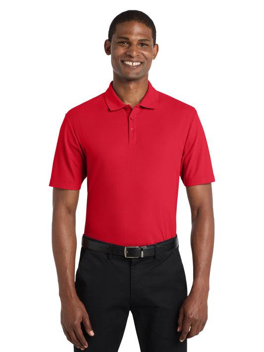 Men's Short Sleeve Polo - K810 - Rich Red