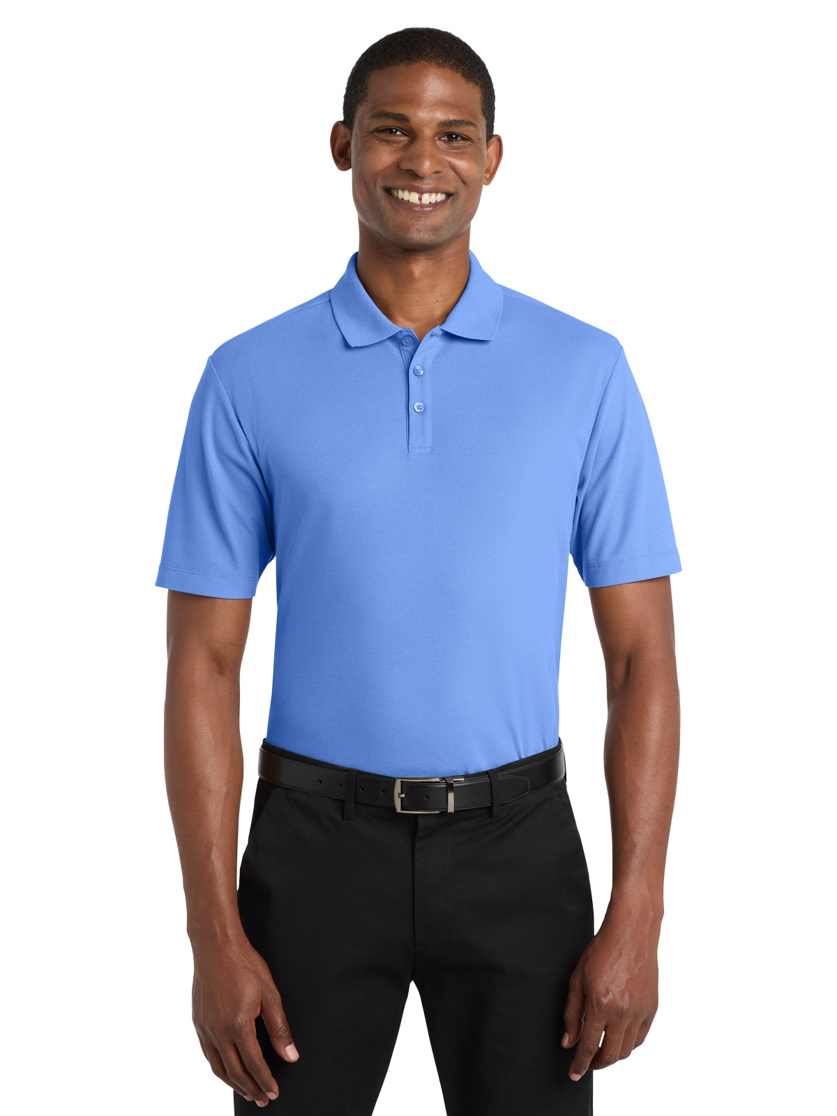 Men's Short Sleeve Polo - K810 - Ultramarine Blue