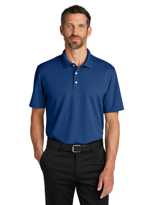 Men's Dry Zone Stain-Release Grid Polo - K845 - Royal