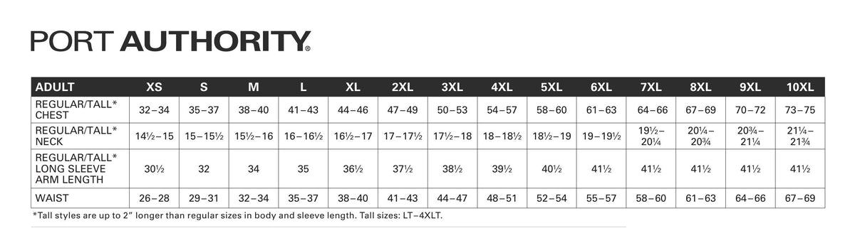 SIZECHART