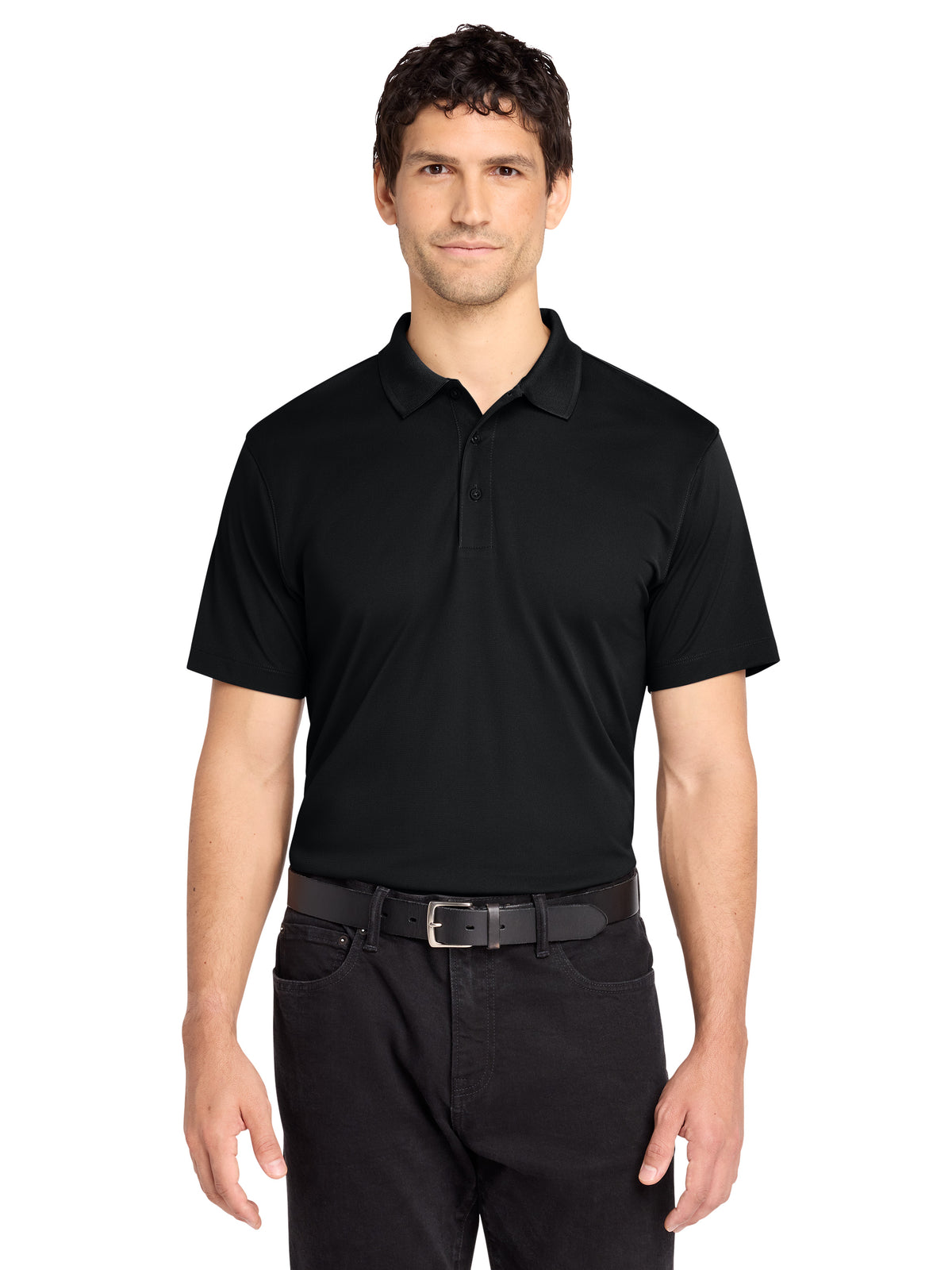 Men's C-FREE Performance Polo - K863 - Deep Black