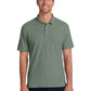 Men's C-FREE Cotton Blend Pique Polo - K867 - Dark Green Heather
