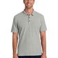 Men's C-FREE Cotton Blend Pique Polo - K867 - Deep Smoke Heather