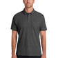 Men's C-FREE Cotton Blend Pique Pocket Polo - K868 - Charcoal Heather