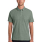 Men's C-FREE Cotton Blend Pique Pocket Polo - K868 - Dark Green Heather
