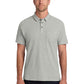 Men's C-FREE Cotton Blend Pique Pocket Polo - K868 - Deep Smoke Heather