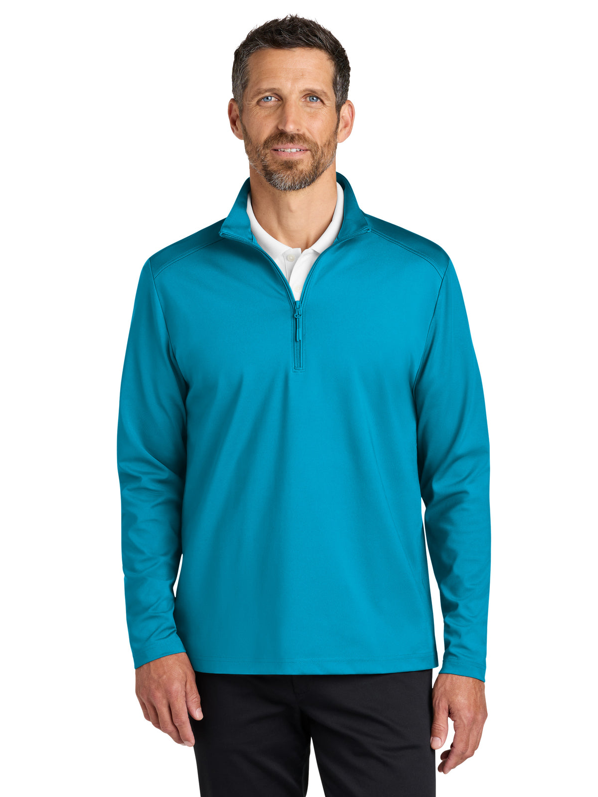 Men's C-FREE Double Knit 1/4-Zip Sweatshirt - K880 - Parcel Blue