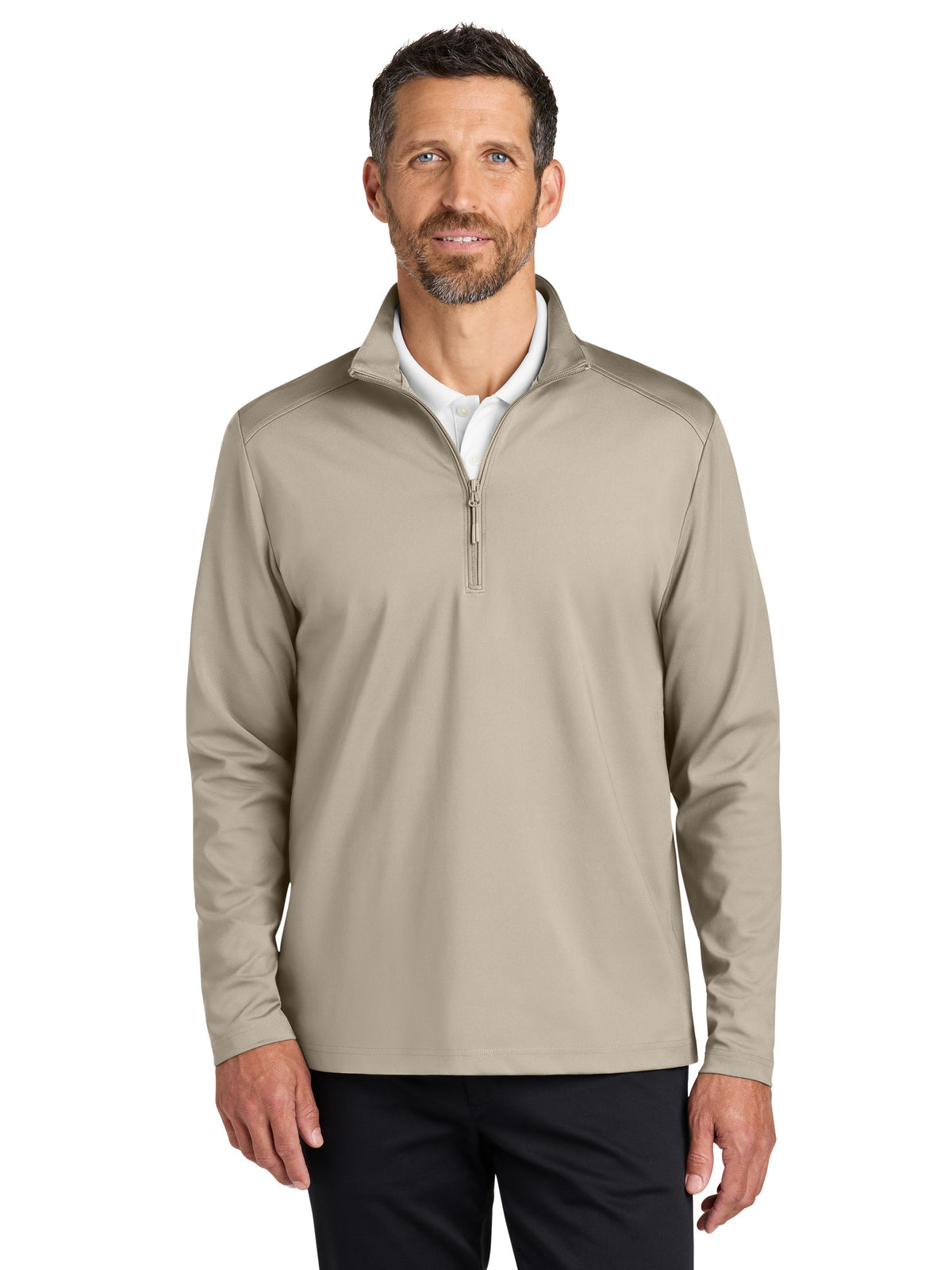 Men's C-FREE Double Knit 1/4-Zip Sweatshirt - K880 - Sahara