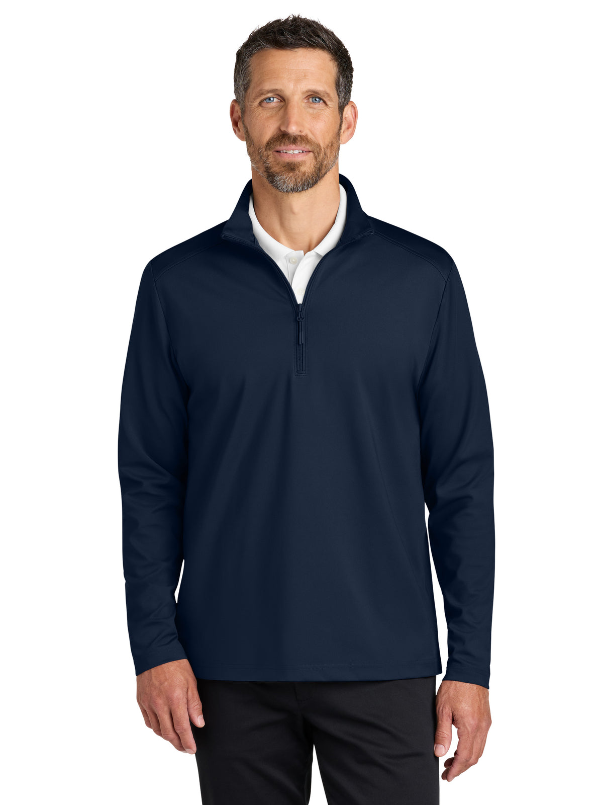 Men's C-FREE Double Knit 1/4-Zip Sweatshirt - K880 - True Navy