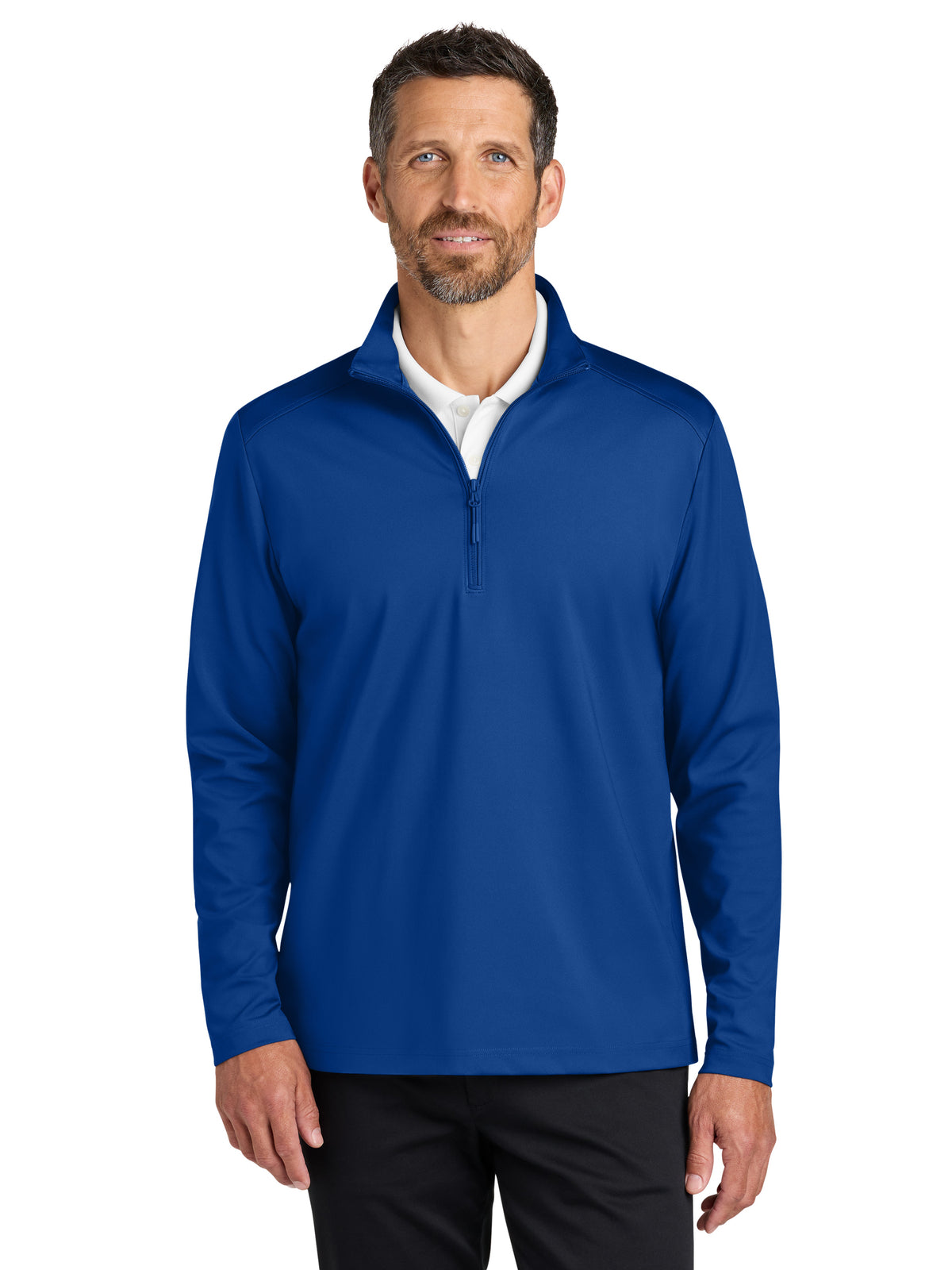 Men's C-FREE Double Knit 1/4-Zip Sweatshirt - K880 - True Royal