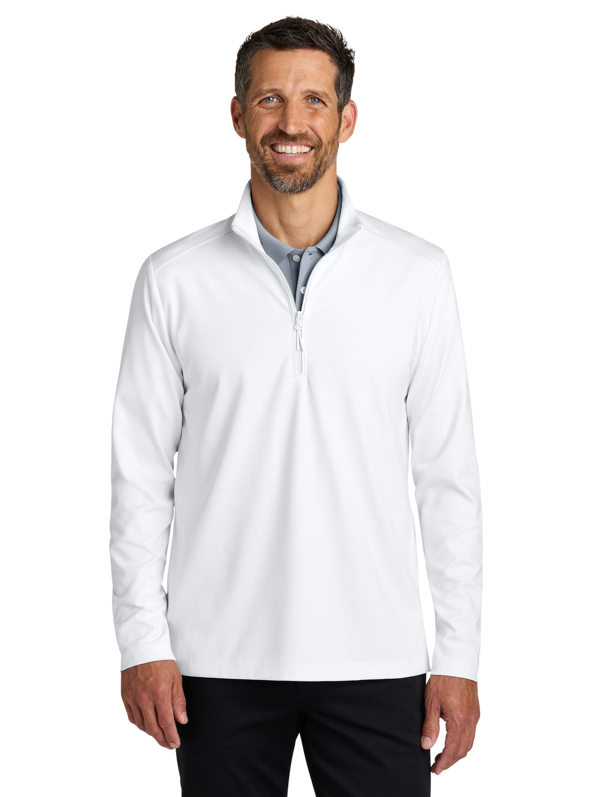 Men's C-FREE Double Knit 1/4-Zip Sweatshirt - K880 - White