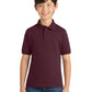 Youth Core Blend Jersey Knit Polo - KP55Y - Athletic Maroon