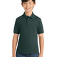 Youth Core Blend Jersey Knit Polo - KP55Y - Dark Green