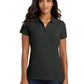 Women's Classic Pique Polo Shirt - L100 - Deep Black
