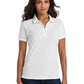 Women's Classic Pique Polo Shirt - L100 - White