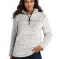 Women's Cozy 1/4-Zip Fleece Sweatshirt - L130 - Grey Heather