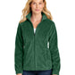 Women’s Plush Fleece Full-Zip Jacket - L190 - Dark Green